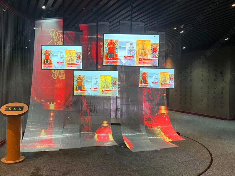 運(yùn)城天下關(guān)公廟，LED顯示屏項(xiàng)目